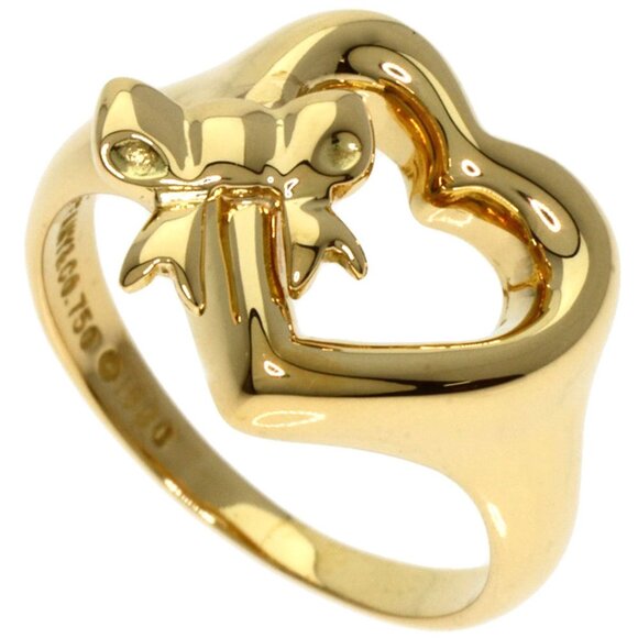 TIFFANY & CO. 18k Yellow Gold Ring - Picture 1 of 8